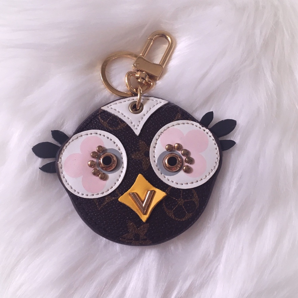 Owl bag charm